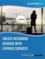 create recurring revenue with expense services - brochure cover